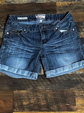 Hot Kiss Dark Blue Denim Women’s Shorts